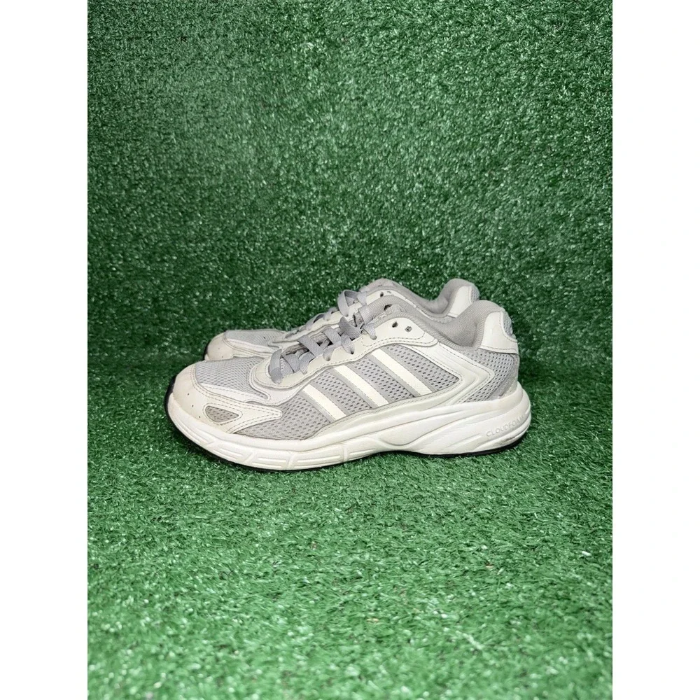 Adidas‎ Eclyptix 2000 Womens Size 7 Grey White Running Shoes Comfort Sneakers